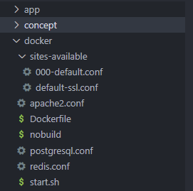 My docker files