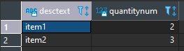 Output from JSON Input Example, item1, 2, item2, 3